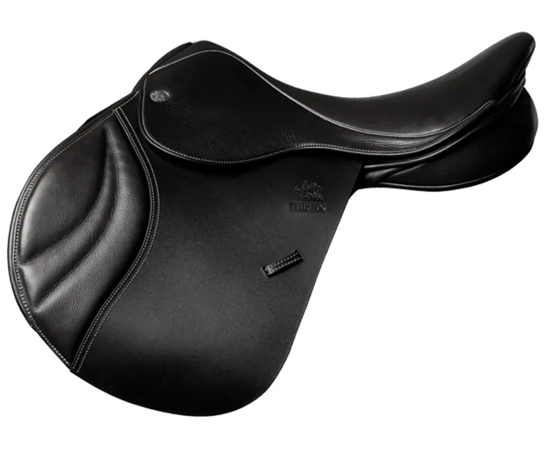 Fairfax Classic Jump Saddle Plain Flap - Black